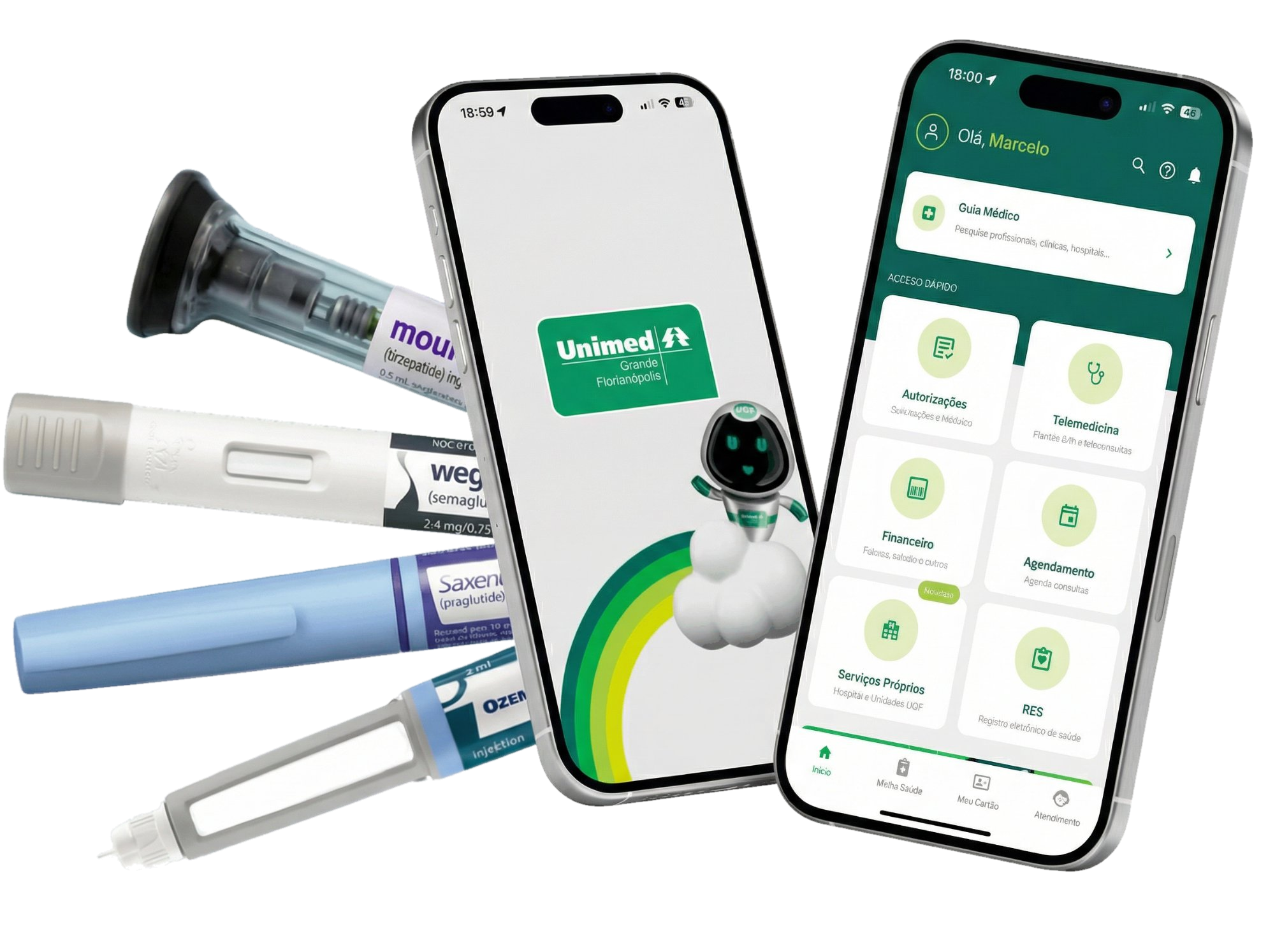 Emagrecimento Medico App - Consulta médica online e prescrição de canetas emagrecedoras